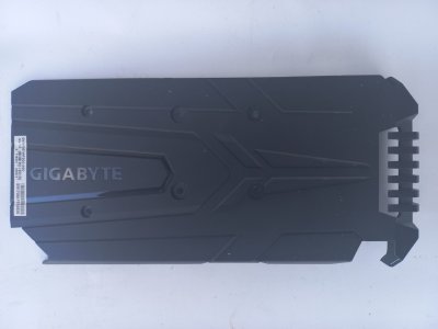 Backplate Gigabyte GTX 1050 Ti 4GB WF2 OC