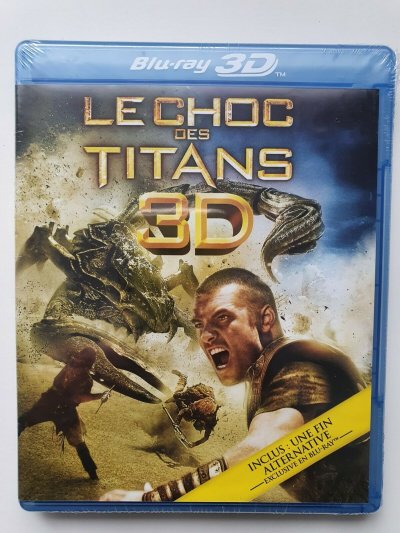 Blu Ray 3D + 2D : Le choc des titans - FRENCH NEUF SEALED
