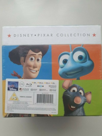 The Complete Disney Pixar Collection Blu-ray 2014 EN FR BOX SET NEW SEALED