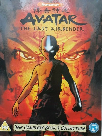 Avatar: The Last Airbender - The Complete Book 3 Fire DVD Collection 2010 Good