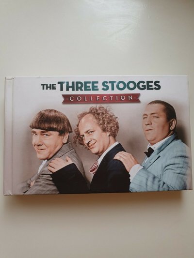 The Three Stooges DVD 2013 6-Disc Set Premium Collectors Ed. + Book VERY GOOD