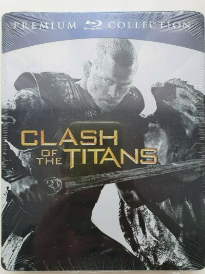 Clash Of The Titans - Premium Collection - Blu-ray +UV 2012 STEELBOOK NEW SEALED