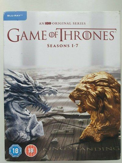 Game of Thrones Seasons 1-7 Blu-Ray 2017 HBO  BOX SET LIKE NEW