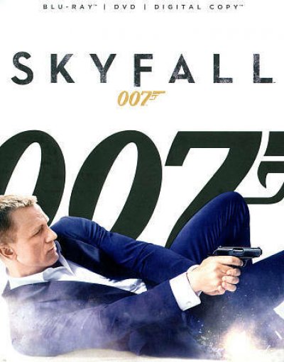 Skyfall 007 Blu-ray  DVD  2013 