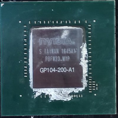 Procesor GPU GP104-200-A1 GTX 1070