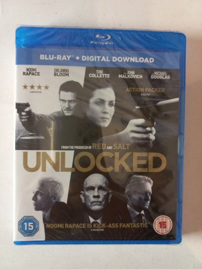 Unlocked Blu-ray english 2017