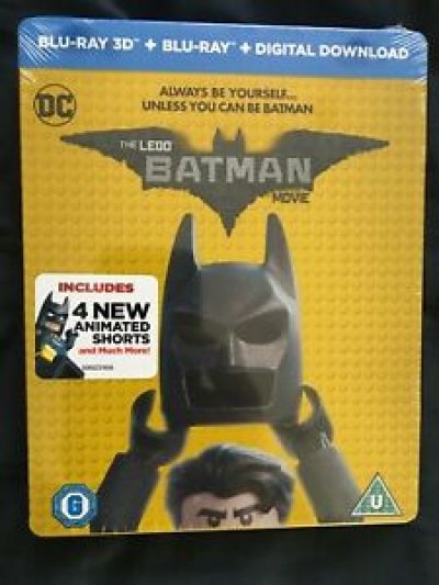 The LEGO Batman Movie 3D + 2D Blu-ray 2017