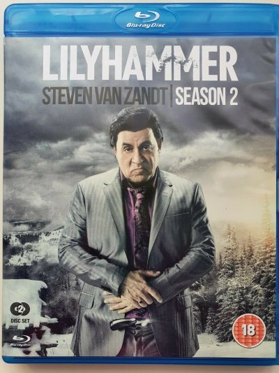 Lilyhammer: Complete Series 2 Blu-Ray (2015) Steven Van Zandt 2 disc VERY GOOD