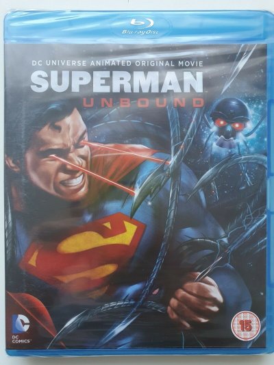 Superman Unbound Animated Blu-ray 2013 