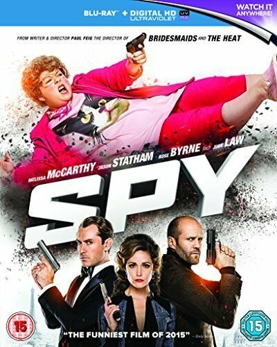 Spy Blu-ray UK 2015