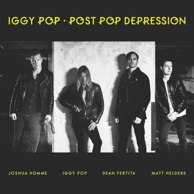 Iggy Pop - Post Pop Depression Near Mint Vinyl Record & Inserts 2016 Limited