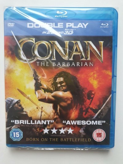 Conan The Barbarian 3D+2D Blu-Ray NEW BLU-RAY NEW SEALED ENGLISH