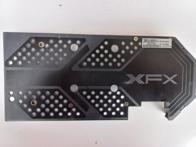 Backplate XFX Radeon RX 590 8GB FatBoy