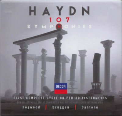 Haydn: 107 Symphonies Sinfonien Hogwood, Brüggen Dantone 35xCD RARE MINT 4789604