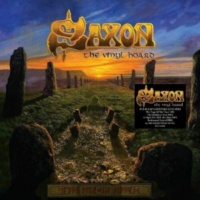 Saxon ‎– The Vinyl Hoard 8xVINYL Gold BOX 180 GR 2016 NEU SEALED