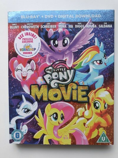 My Little Pony: The Movie Blu-ray (2018) 