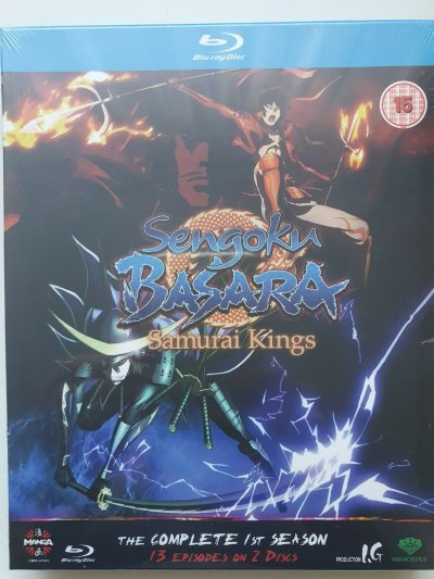 Sengoku Basara - Samurai Kings: Complete 1st Season Blu-ray 2010 NEW SEALED