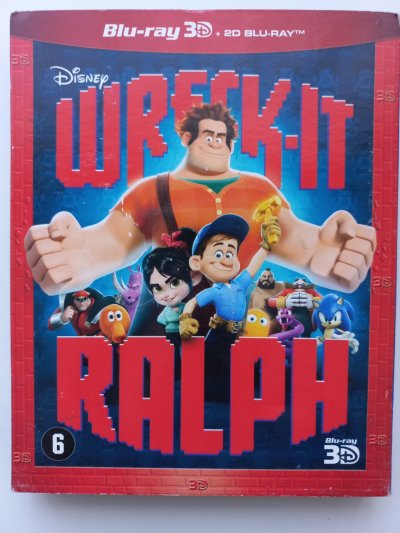 Wreck-It Ralph 3D Blu-ray English 2012