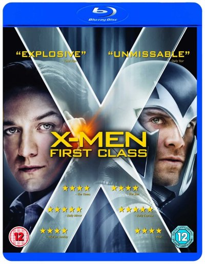 X-Men: First Class Blu-Ray 2012