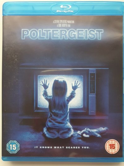 Poltergeist 1982 Blu-ray 2008 English, Spanish, French, German, Italy LIKE NEW 