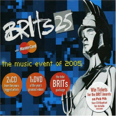 Various ‎– Brits 25 Album. Brit Awards 2005 CD+DVD incl. Usher, Kylie
