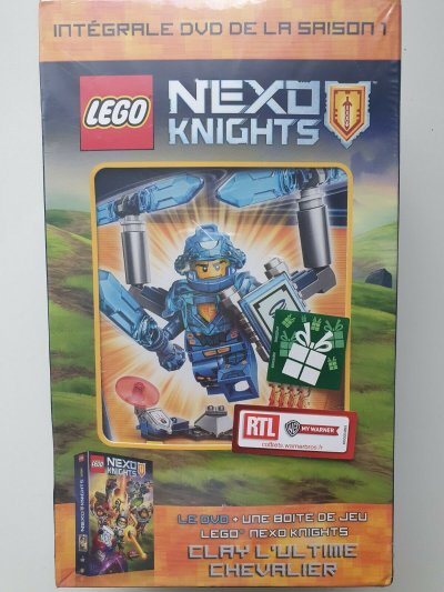 Lego Nexo Knights - Saison 1 DVD 2016 - Édition avec figurine NEUF SOUS BLISTER