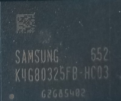 Pamięć Samsung K4G80325FB-HC03 GDDR5