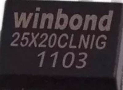 Flash Memory Winbond 25X20CLNIG