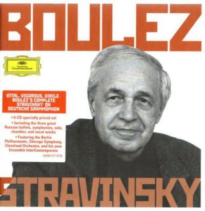 Boulez, Stravinsky ‎– Pierre Boulez Conducts Stravinsky (1882-1971) 6xCD 2010
