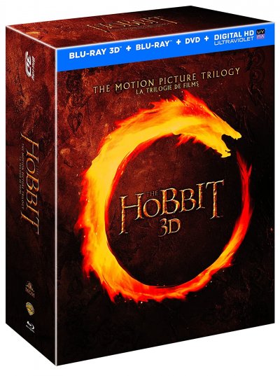 The Hobbit Trilogy - Extended Edition 15-disc DVD BOX SET 2015