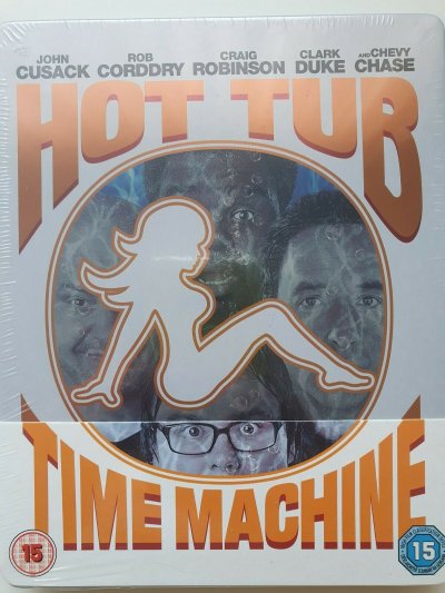 Hot Tub Time Machine Blu-Ray 2014 Craig Robinson STEELBOOK NEW SEALED