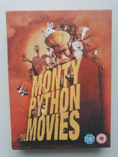 Monty Python - The Movies (DVD, 2007 , 6-Disc Box Set) English LIKE NEW