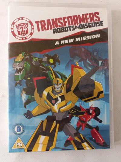 Transformers Robots In Disguise A Mission DVD ENGLISH 2016