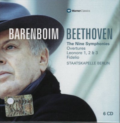 Barenboim - Beethoven Staatskapelle Berlin The Nine Symphonies - Overtures 6xCD