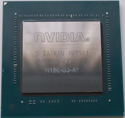 Procesor GPU N18E-G3-A1 RTX 2080 LAPTOP