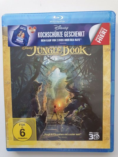 The Jungle Book - Disney 3D+2D Blu-ray 2016