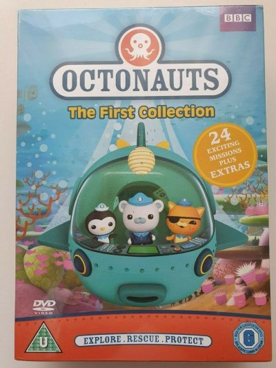 Octonauts - The First Collection DVD 2012 3-Disc Set BBC BOX SET NEW SEALED