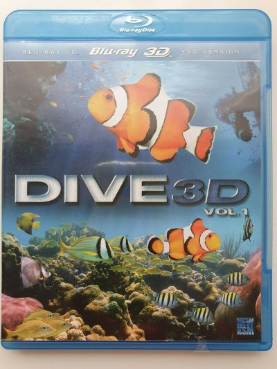 Dive: Volume 1 3D Blu-ray + 2D version (2011) cert E English German VERY GOOD