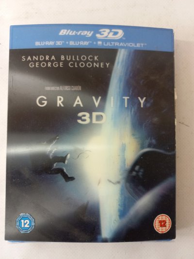 Gravity 3D + 2D Blu-Ray 2014