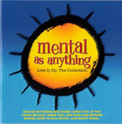 Mental As Anything ‎– Live It Up: The Collection 2xCD 2016 Compilation