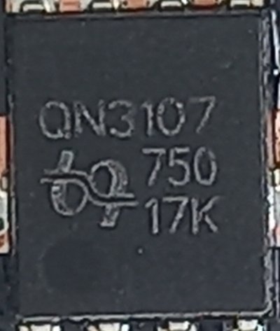 Mosfet QN3107 QN3107M6N QFN-8