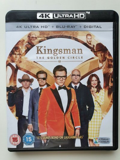 Kingsman Part 2 II The Golden Circle 4K UHD Ultra HD Blu-ray 2018