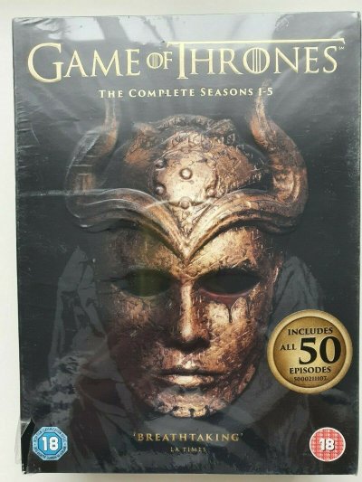Game of Thrones - The Complete Seasons 1-5 DVD 2016 