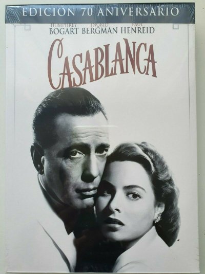 CASABLANCA Edicion 70º Aniversario Blu-ray+DVD+LIBRO 2012 BOX SET NUEVO SEALED