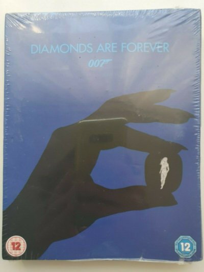 James Bond 007  Diamonds Are Forever (1971) UK Blu - Ray + UV 2015 