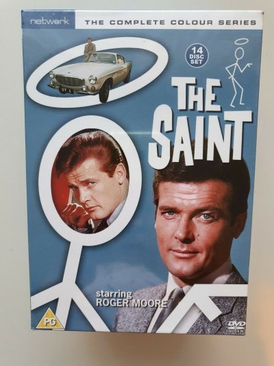 The Saint Colour Series Roger Moore Complete 14 Disc DVD Box Set 2008 NEW SEALED