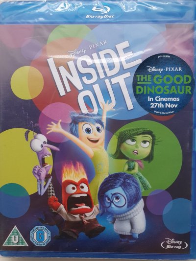 Inside Out Blu-ray 2015 