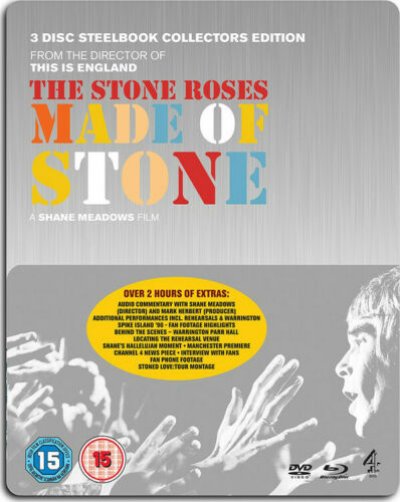 The Stone Roses, Shane Meadows ‎– Made Of Stone Steelbook 2xBlu-ray + DVD 2013