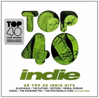 Various Artist - TOP 40 Indie 2xCD NEU Republica/Glasvegas/Mooney Suzuki