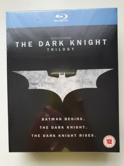 The Dark Knight Trilogy (3x Blu-ray) BOX SET NEW SEALED